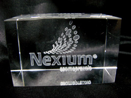 Nexium-logo 2D laser